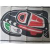 Image 2 : “Raven” linen wall Tapestry by D. Harper – 27.5x16 inch