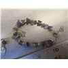 Image 2 : “Amethyst” Butterfly Bracelet and Owl Earrings