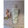 Image 3 : 2 Wrapped “Green Quartz” Crystal Pendants