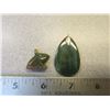 Image 1 : 2 “Blood Stone” Pendants