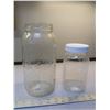 Image 1 : 2 Old Jars, 1.5 Gallon Pickle Jar, 1 “Malkin’s Best”