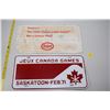 Image 1 : Saskatoon Esso 1971 summer games license plate