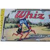 Image 2 : Whiz porcelain sign - rack topper, not old