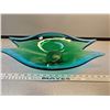 Image 1 : Blue/Green bowl Chalet glass not signed