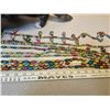 Image 1 : 3 strands glass garland - vintage