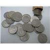 Image 2 : 1973 MOUNTIE QUARTERS - FULL ROLL of 40 COINS