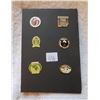 Image 1 : lot of enamel sports pins - hockey, volleyball, softball, Canada games