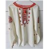 Image 1 : embroidered Ukrainian blouse - large