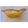 Image 2 : marigold carnival glass bowl