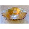Image 4 : marigold carnival glass bowl