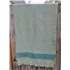Image 1 : Hudson's Bay blanket - 4 point - has been cleaned - 66"Wx80"L