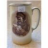 Image 1 : Grimwades WWI milk pitcher 7" - Bruce Bairnslather - 1914-1918 England - chipped