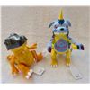 Image 1 : Digimon figures - "Bandai" - articulated/moving parts