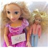 Image 2 : Disney's Rapunzel doll and another doll