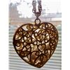 Image 2 : gold toned heart necklace