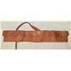 Image 3 : WWII leather money belt with different compartments - 47" total length - 28"centre part