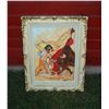 Image 1 : Framed Bull Fighter Oil Painting  1960's