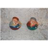Image 1 : Pair of Vintage Round-Bottomed Figurines