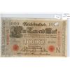 Image 1 : Germany (Empire). 1910 1000 Marks. A fortune in 1910. VF-30.