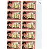 Image 1 : Block of 10 Antigua 5 Cents Stamps. Depicting Captain Horatio Nelson & his ship HMS Boreas. Mint.