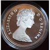 Image 2 : 1984 Toronto Silver Dollar. Proof with Ultra Heavy Cameo. Bright White. Housed in its original case 
