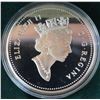 Image 2 : 1998 RCMP Silver Dollar. 125th Anniversary of the founding of the RCMP. Proof with Ultra Heavy Cameo