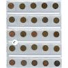 Image 1 : Year Set of 25 Canadian Queen Elizabeth Small Cents 1953 – 1977. One of each date. Coins grade up to