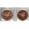 Image 2 : Lot of 2 Moose Jaw Coin Club bronze medals. Includes 1967 Centennial & 1968 Canadian Forces Base. Bo