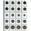 Image 1 : Collection of 20 assorted Canadian coins - Large cents, 5, 10, 25 & 50 cent coins & 4 - dollar coins