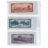 Image 2 : 3 Canadian 1954 - 2, 5 & 10 dollar bills - Bouey/Rasminsky - C/G 9182525, Replacement Beattie/Rasmin