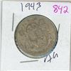 Image 1 : 1943 Canadian 50 cent silver coin