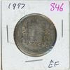 Image 1 : 1947 Canadian 50 cent silver coin