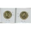 Image 2 : Pair of 2023 "Elsie Macgill" Canadian 1 dollar coins - 1 is coloured
