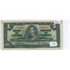 Image 1 : 1937 Canadian 1 dollar bill - Gordon/Towers - J/M 8558072