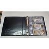 Image 1 : Binder of 12 various International bills - assorted years