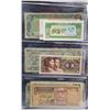 Image 4 : Binder of 12 various International bills - assorted years