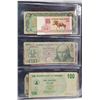 Image 6 : Binder of 12 various International bills - assorted years