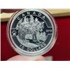 Image 13 : 2013 O Canada 12pc, 10 dollar, fine silver coin set - in wooden case, in art box