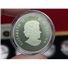 Image 26 : 2013 O Canada 12pc, 10 dollar, fine silver coin set - in wooden case, in art box