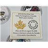 Image 6 : 2015 "Colourful songbirds of Canada" 5pc 10 dollar, fine silver coin set - in box