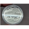 Image 3 : 2013 "Bison Stampede" Canadian 100 dollar, fine silver coin