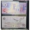 Image 4 : Lasting Impression Collectors set - 1989 and 2001 Canadian uncirculated $10 bills with matching seri