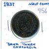Image 1 : 1837 Bank of Concordia 1/2 penny token