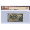 Image 1 : 1900 Dominion of Canada 25 cent shinplaster - BCS graded: Fine 12