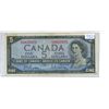Image 1 : 1954 Canadian $5 bill - Beattie/Rasminsky - I/S prefix - 8837075