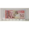 Image 1 : 2004 Canadian $50 bill - Jenkins/Dodge - AHJ prefix - 0394477