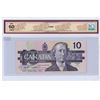 Image 2 : 1986 Graded Canadian $10 bill - Knight/Thiessen - BEG prefix - 9279253 - UNC 63