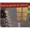 Image 2 : 3 pc Spiral tree set indoor-outdoor