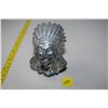 Image 1 : Native Indian chief metal figure