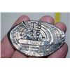 Image 2 : 1.74 oz Sterling silver logging belt buckle